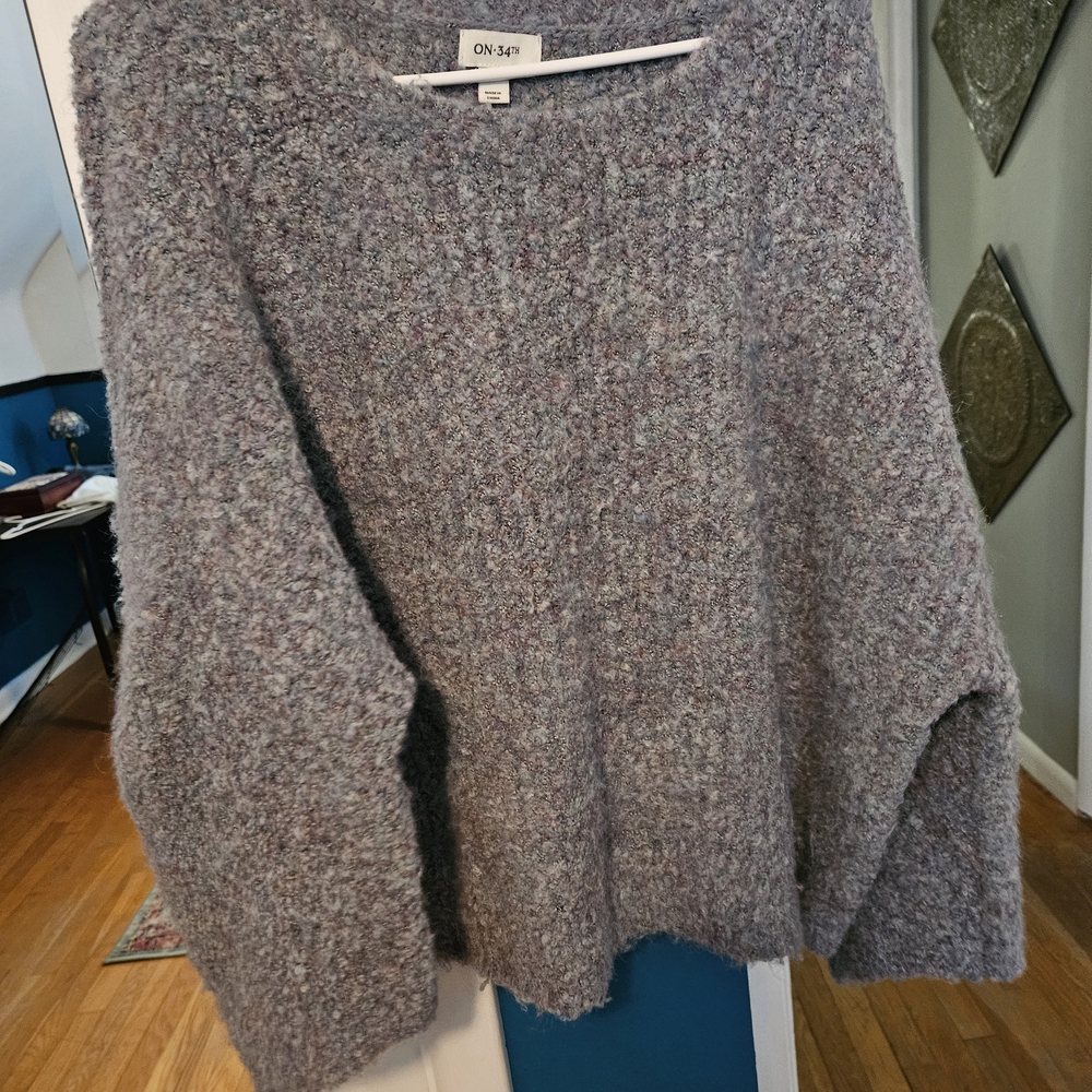ON 34th Women's Cozy Heathered Sweater